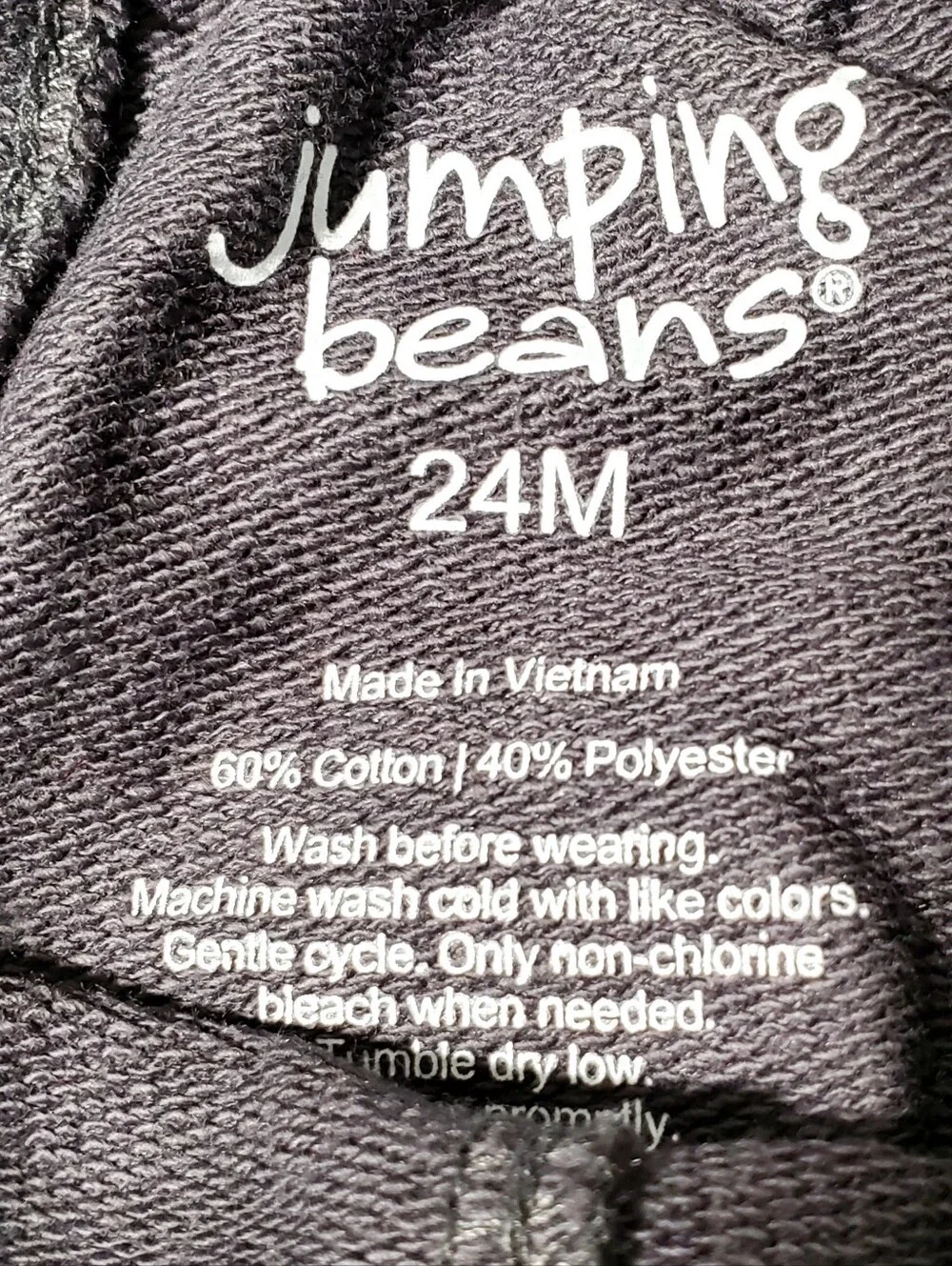 GAP & jumping beans Navy and Charcoal Gray Kids Jogger Pants Size 24M, 2T